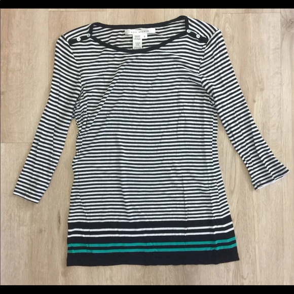 Max Studio Tops - Max Studio Striped Top S